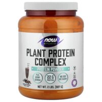 Растительный протеиновый комплекс, шоколадный мокко, 907 г (2 фунта) — NOW Foods
