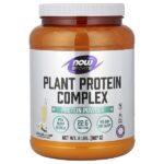Sports, комплекс растительных белков, сливочная ваниль, 907 г (2 фунта) — NOW Foods