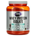 Sports, изолят сывороточного протеина, сливочный шоколад, 816 г (1,8 фунта) — NOW Foods