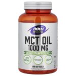 Sports, масло MCT, 1000 мг, 150 капсул — NOW Foods