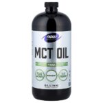 Sports, масло MCT, с нейтральным вкусом, 946 мл (32 жидк. унции) — NOW Foods