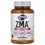 Sports, ZMA®, добавка с цинком и магнием, 90 растительных капсул — NOW Foods