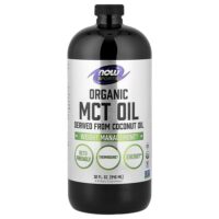 Sports, органическое масло MCT, 946 мл (32 жидк. унции) — NOW Foods