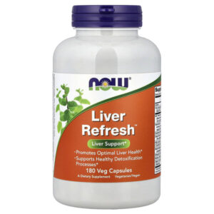 Liver Refresh™, 180 растительных капсул — NOW Foods