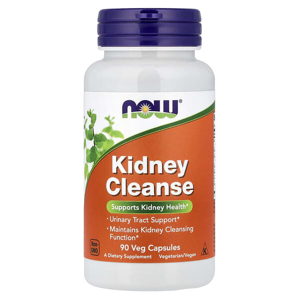 now02463_v_46.jpg Kidney Cleanse, 90 растительных капсул — NOW Foods