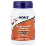 Probiotic-10™, 30 растительных капсул — NOW Foods