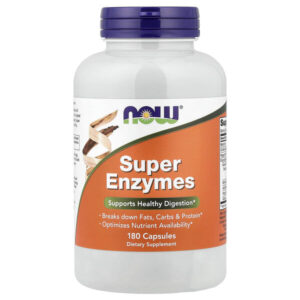 суперферменты, 180 капсул — NOW Foods