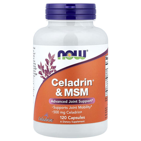 now03016_v_42.jpg Celadrin® и МСМ, 120 капсул — NOW Foods