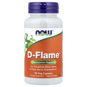 D-Flame™, 90 растительных капсул — NOW Foods