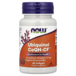 убихинол CoQH-CF™, 50 мг, 60 капсул — NOW Foods