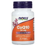 коэнзим Q10 с селеном и витамином E, 50 капсул — NOW Foods