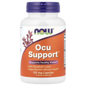 Ocu Support, 120 растительных капсул — NOW Foods