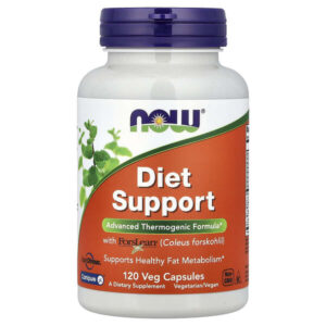 Диетическая поддержка, 120 растительных капсул — NOW Foods