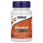 Ulcetrol™, добавка для здорового пищеварения, 60 таблеток — NOW Foods