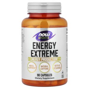 Sports, Energy Extreme, 90 капсул — NOW Foods