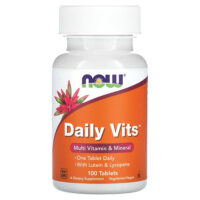 Daily Vits, мультивитамины и минералы, 100 таблеток — NOW Foods