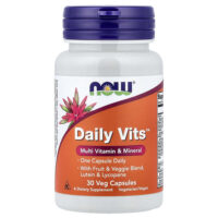 Daily Vits™, 30 растительных капсул — NOW Foods