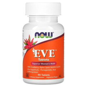 Ева, улучшенные женские мультивитамины, 90 таблеток — NOW Foods