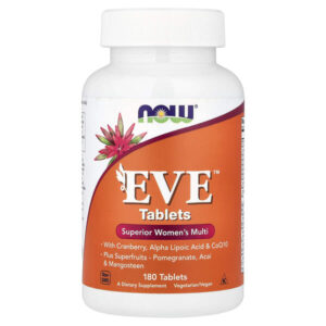 EVE™, мультивитамины для женщин, 180 таблеток — NOW Foods