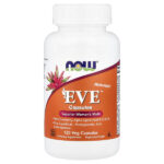 Eve™, мультивитамины для женщин, без железа, 120 растительных капсул — NOW Foods