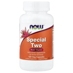 Special Two, мультивитамины, 120 растительных капсул — NOW Foods