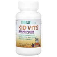 Kid Vits™, Grape Splash, 120 жевательных таблеток — NOW Foods