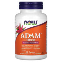 ADAM, улучшенные мультивитамины для мужчин, 60 таблеток — NOW Foods