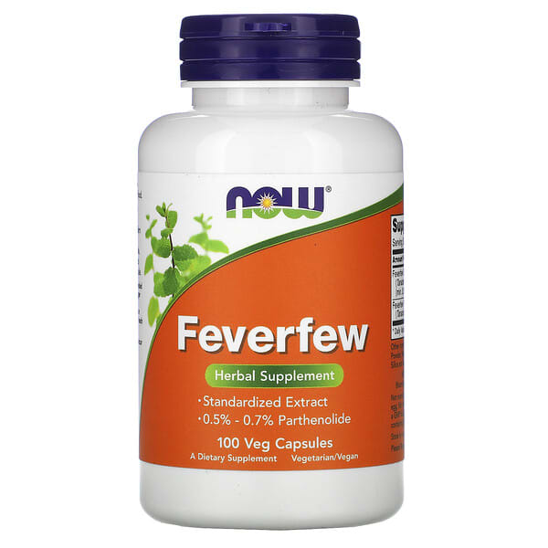 now04670_v_18.jpg Златоцвет девичий, 100 вегетарианских капсул — NOW Foods