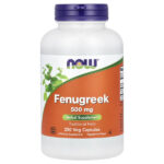 пажитник, 500 мг, 250 вегетарианских капсул — NOW Foods