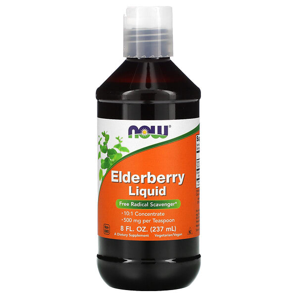now04852_v_25.jpg бузина жидкая, 500 мг, 237 мл (8 жидк. унций) — NOW Foods