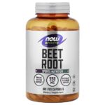 Sports, свёкла, 180 вегетарианских капсул (0,55 г в 1 капсуле) — NOW Foods