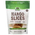 Real Food, ломтики манго, 284 г (10 унций) — NOW Foods