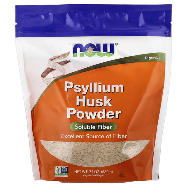 now05978_v_28.jpg порошок из шелухи семян подорожника, 680 г (24 унции) — NOW Foods