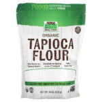 Органическая тапиоковая мука, 454 г (16 унций) — NOW Foods