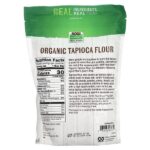 Органическая тапиоковая мука, 454 г (16 унций) — NOW Foods — изображение 2