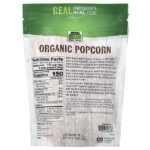 Real Food, органический попкорн, 680 г (1,5 фунта) — NOW Foods — изображение 2