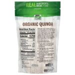 Organic Quinoa, цельное зерно, 454 г (16 унций) — NOW Foods — изображение 2