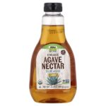 Real Food, органический нектар агавы, светлый, 660 г (23,28 унции) — NOW Foods