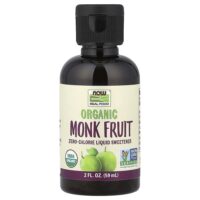 Органический архат, жидкий подсластитель, 2 ж. унц. (59 мл) — NOW Foods