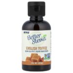 Better Stevia®, жидкий подсластитель с нулевой калорийностью, со вкусом английский ирис, 59 мл (2 жидк. унции) — NOW Foods