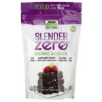 Real Food, Slender Zero™, органическая аллюлоза, 340 г (12 унций) — NOW Foods
