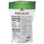 Real Food, бобы мунг, 454 г (16 унций) — NOW Foods — изображение 2