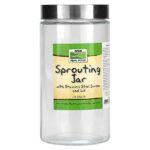 Sprouting Jar, 1,89 л (1/2 галлона) — NOW Foods