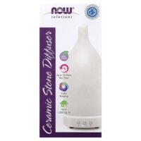 Solutions, диффузор из керамического камня, 1 диффузор — NOW Foods