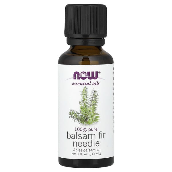now07513_v_40.jpg Essentials Oils, бальзам с еловыми иглами, 30 мл (1 жидк. унц.) — NOW Foods
