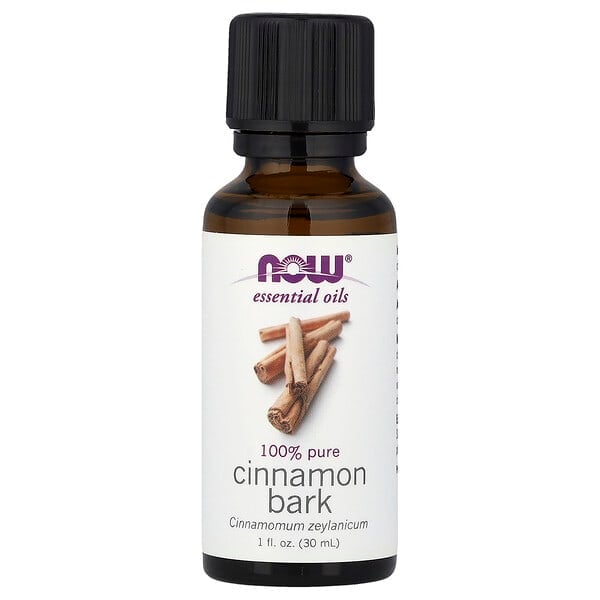 now07533_v_40.jpg Essential Oils, эфирное масло коры корицы, 30 мл (1 жидк. унция) — NOW Foods