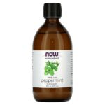 Эфирное масло мяты, 473 мл — NOW Foods