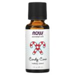 Essential Oils, Праздничная смесь Candy Cane, 1 жидкая унция (30 мл) — NOW Foods