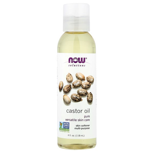 now07679_v_39.jpg Solutions, Касторовое Масло, 4 жидких унции (118 мл) — NOW Foods