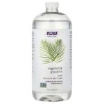Решения, растительный глицерин, 946 мл (32 жидк. унций) — NOW Foods